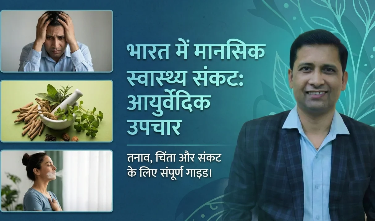 भारत में मानसिक रोग और आयुर्वेद: कारण, लक्षण और संपूर्ण उपचार